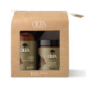 DOTT.SOLARI OLEA Argan Maitinamasis rinkinys nepaklusniems ir nualintiems plaukams - šampūnas+kaukė